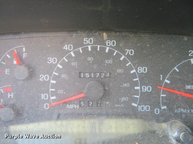 image for item EJ9627 2002 Ford F750 Super Duty digger derrick truck