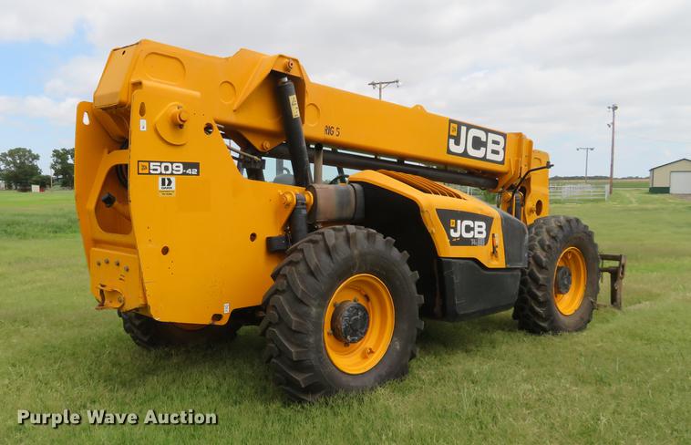 image for item EJ9639 JCB 509-42 telehandler