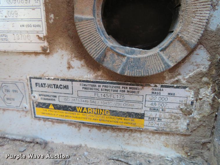 image for item EJ9644 Fiat-Allis FL145 track loader