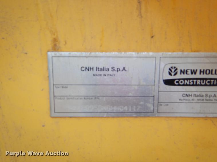 image for item EK9507 2011 New Holland B95B backhoe