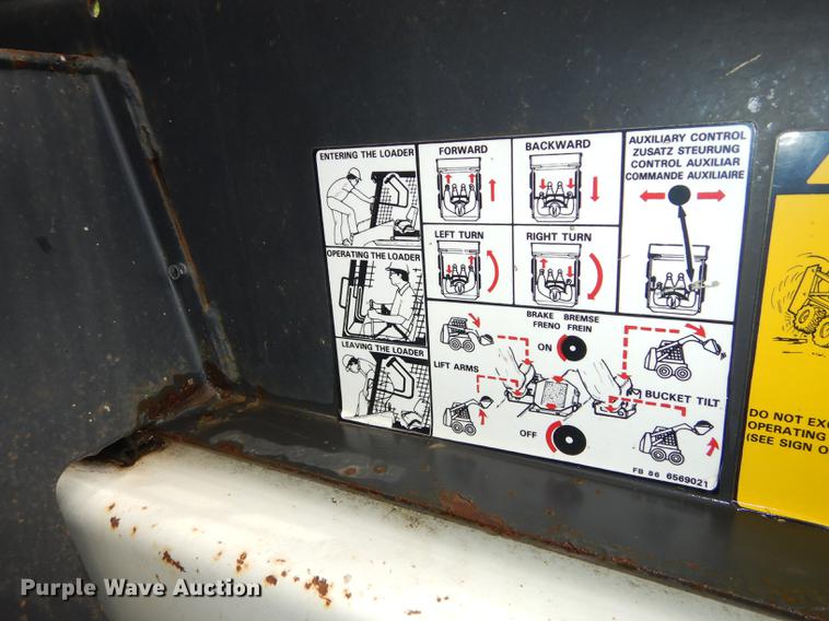 image for item EM9554 Bobcat 540 skid steer