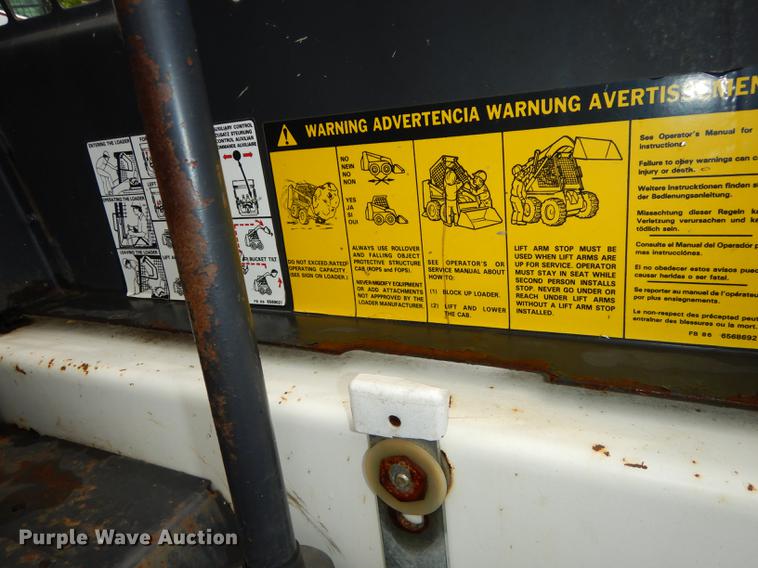 image for item EM9554 Bobcat 540 skid steer