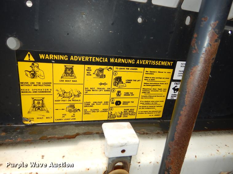 image for item EM9554 Bobcat 540 skid steer