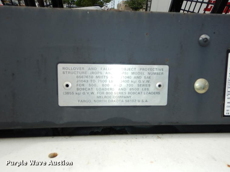 image for item EM9554 Bobcat 540 skid steer