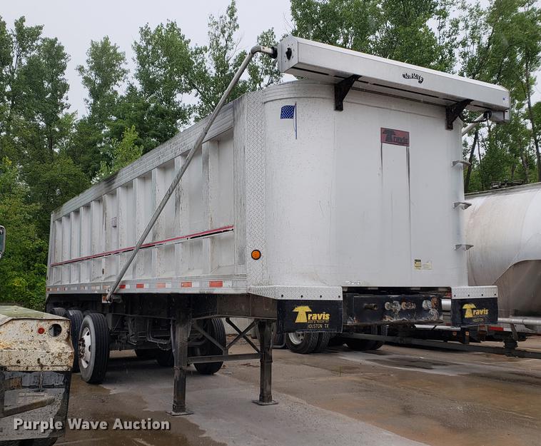 image for item EP9456 2002 Travis end dump trailer