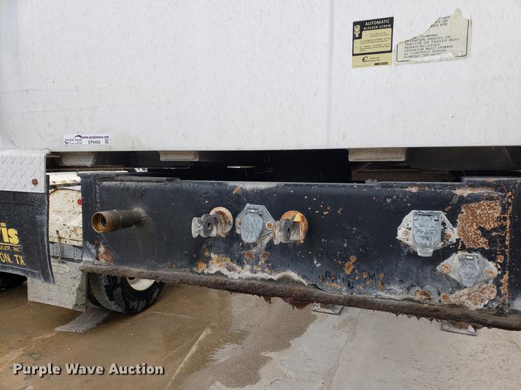 image for item EP9456 2002 Travis end dump trailer