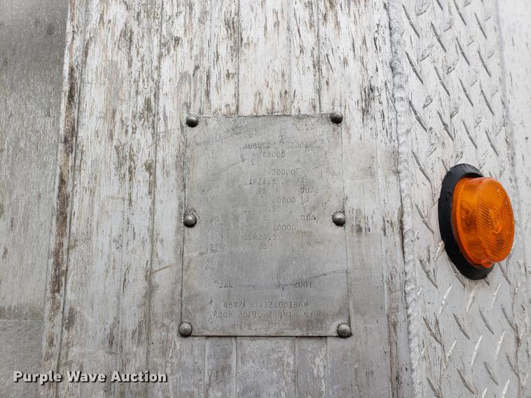 image for item EP9456 2002 Travis end dump trailer