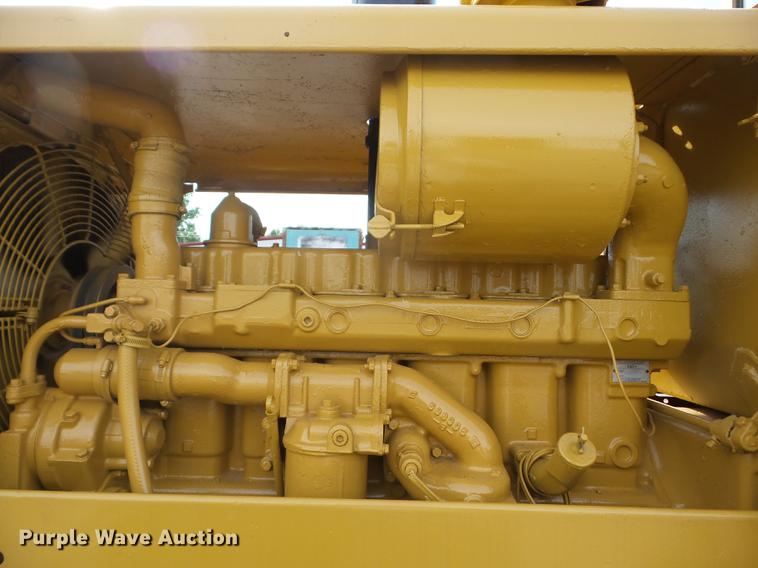 image for item J8502 1969 Caterpillar 12F rigid frame motor grader