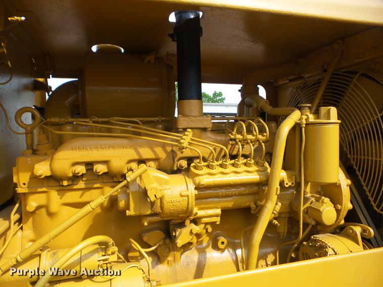 image for item J8502 1969 Caterpillar 12F rigid frame motor grader