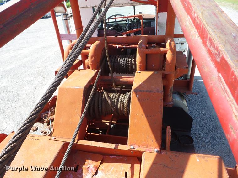 image for item K6271 1981 Kenworth flatbed winch truck