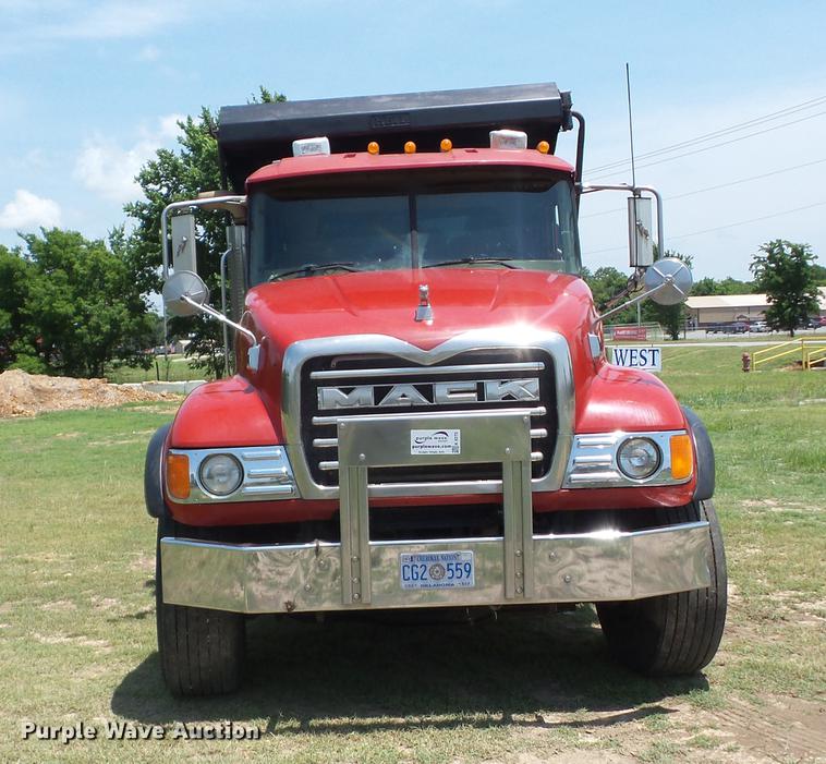 image for item K6272 2004 Mack CV713 Granite dump truck
