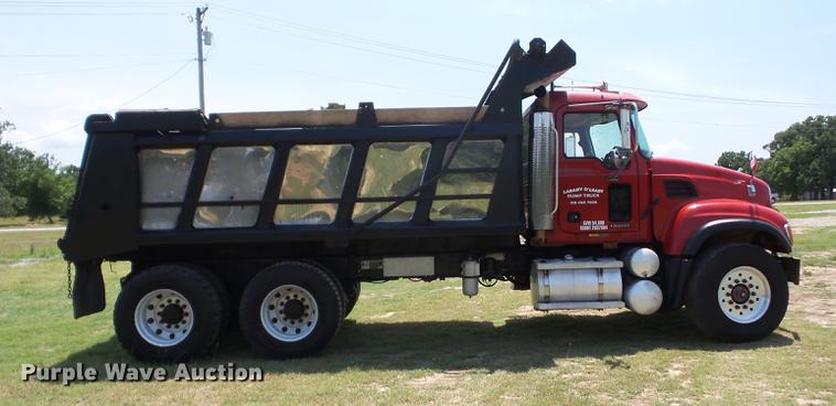 image for item K6272 2004 Mack CV713 Granite dump truck