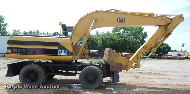 image for item K6275 1998 Caterpillar M318 excavator