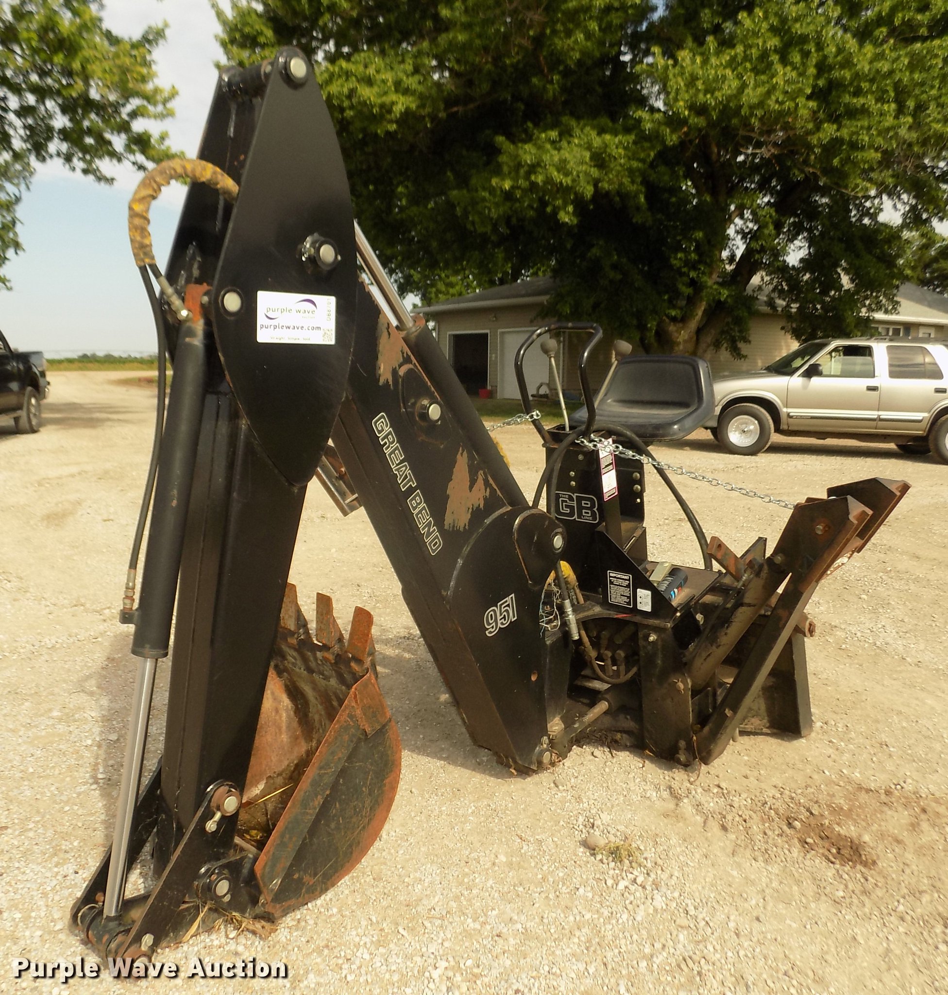 Great Bend 951 skid steer backhoe attachment in Kearney, NE Item