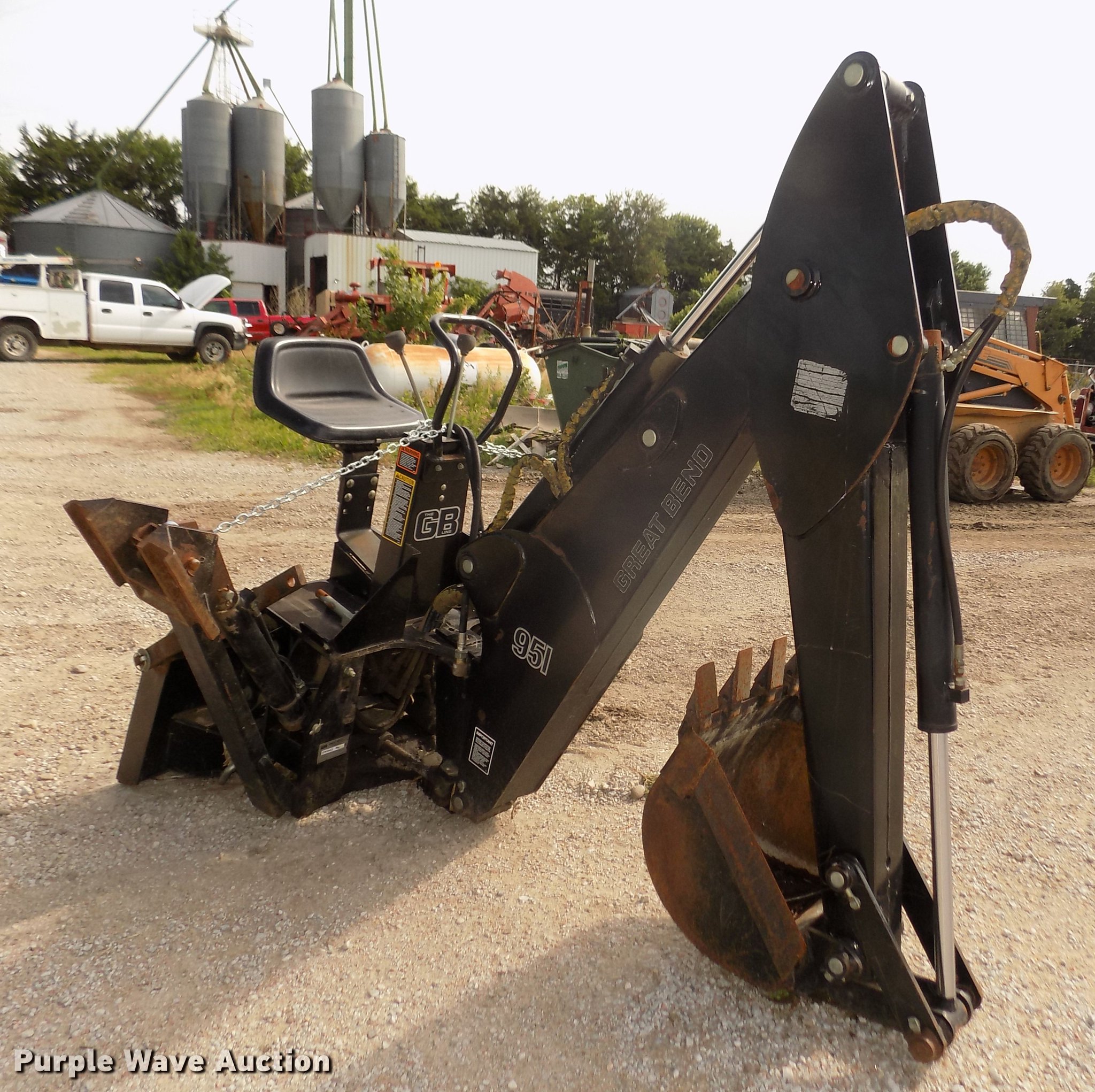 Great Bend 951 skid steer backhoe attachment in Kearney, NE Item