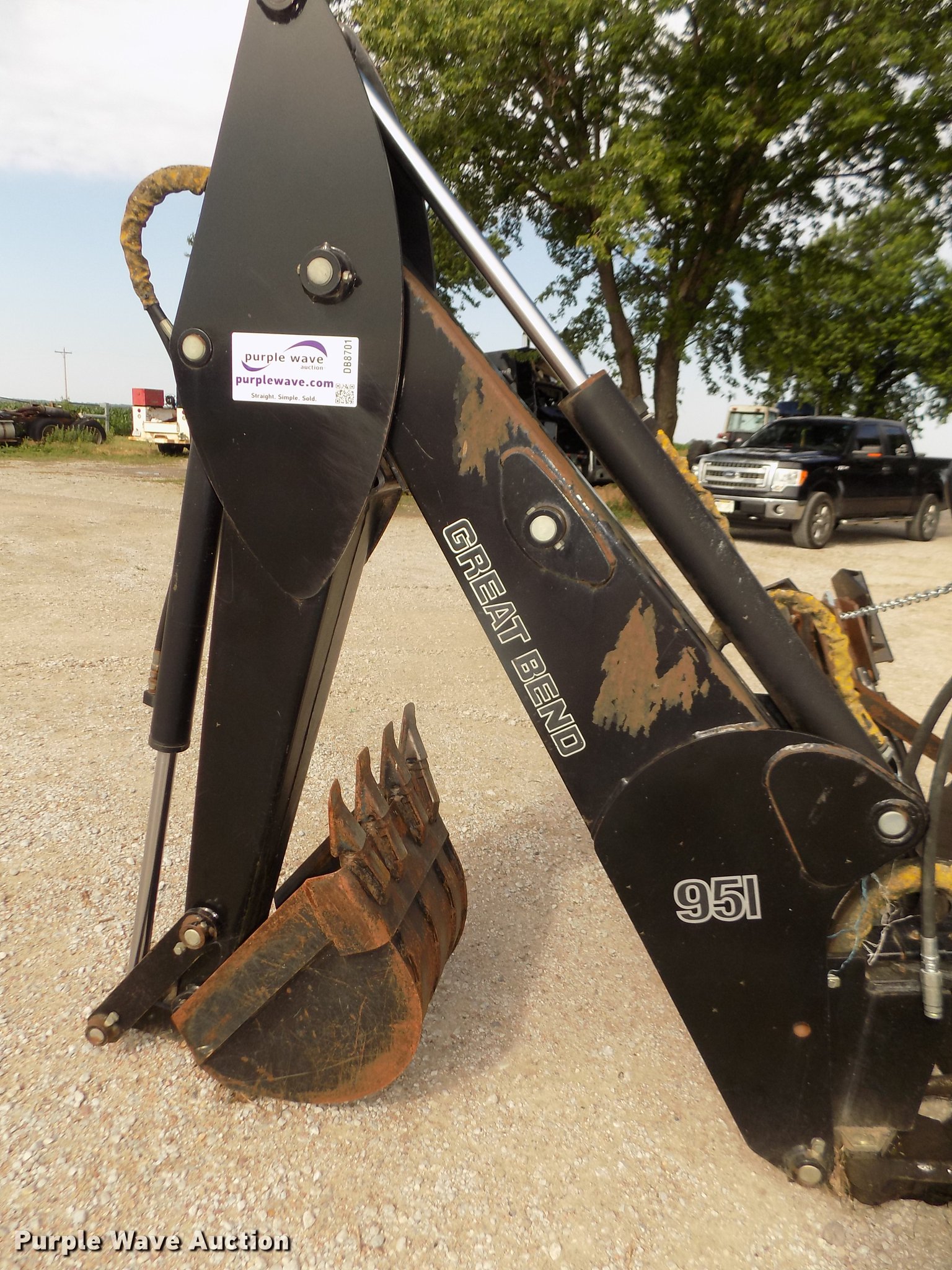 Great Bend 951 skid steer backhoe attachment in Kearney, NE Item