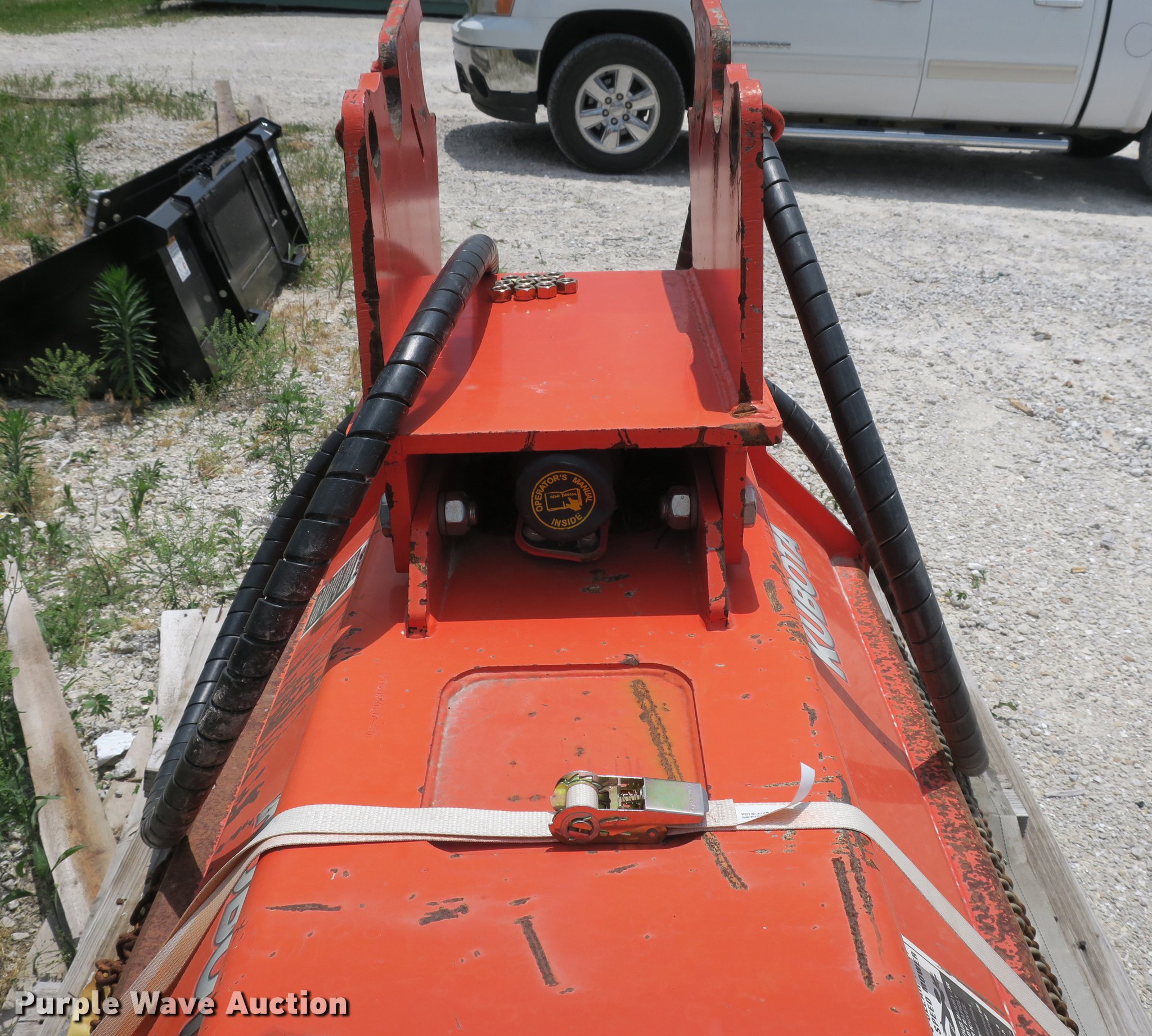 Kubota K4080 excavator brush mower in Bolivar, MO Item EO9311 sold