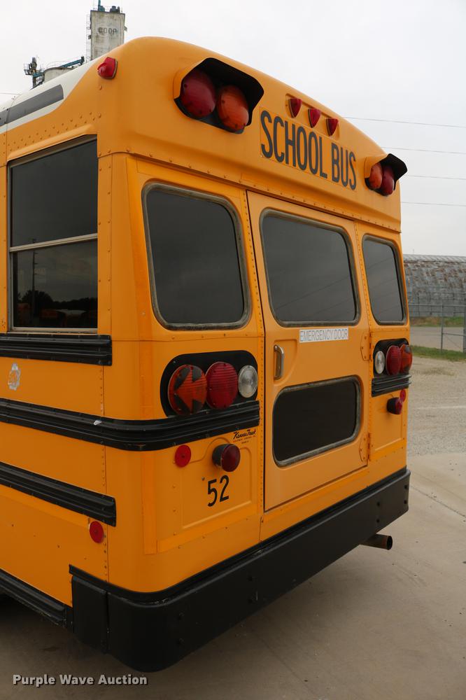 image for item DC7520 2004 Ford E450 Blue Bird school bus