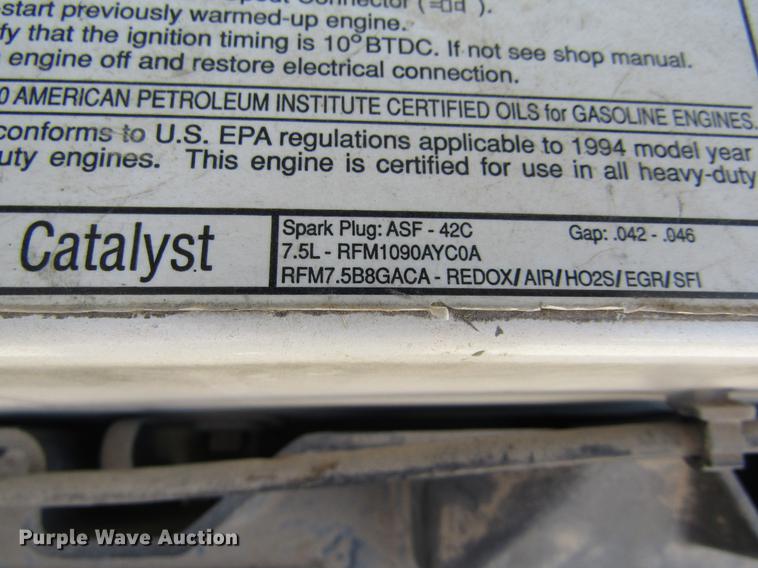 image for item DD5760 1994 Ford Econoline E450 van