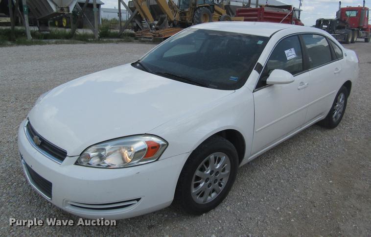image for item DD8552 2008 Chevrolet Impala Police