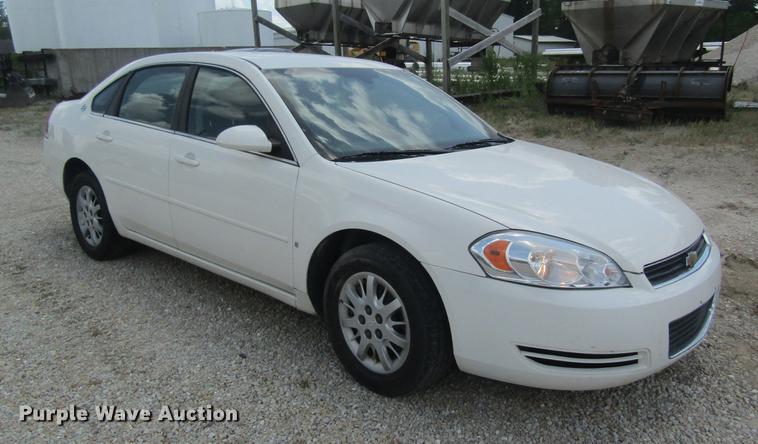 image for item DD8552 2008 Chevrolet Impala Police