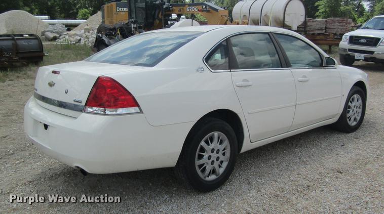 image for item DD8552 2008 Chevrolet Impala Police