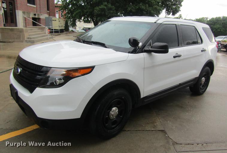 image for item DD8555 2015 Ford Explorer Police Interceptor SUV