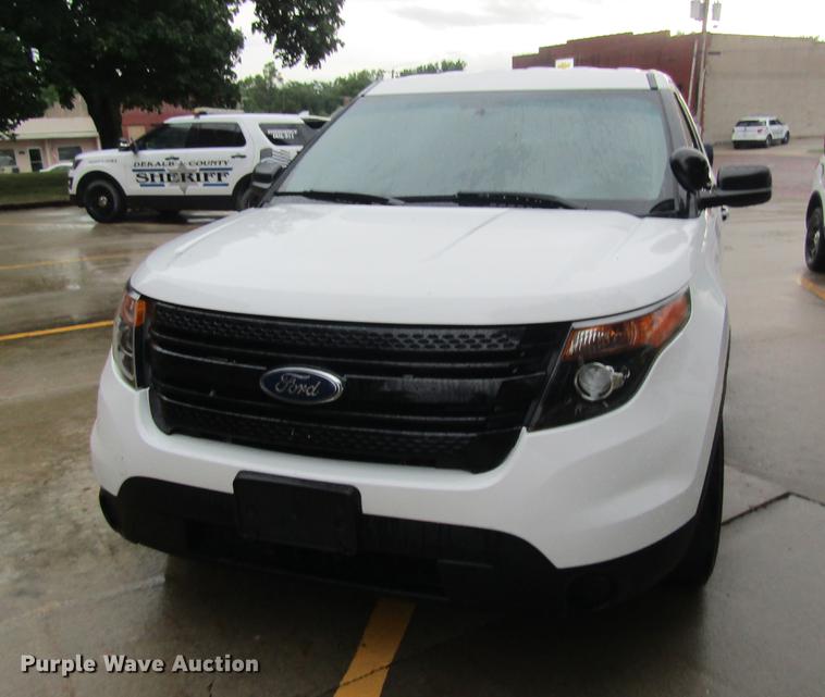 image for item DD8555 2015 Ford Explorer Police Interceptor SUV
