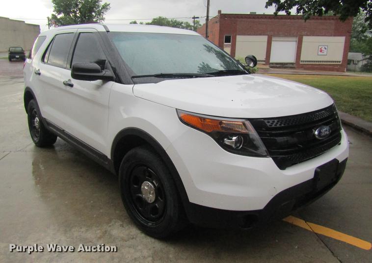 image for item DD8555 2015 Ford Explorer Police Interceptor SUV