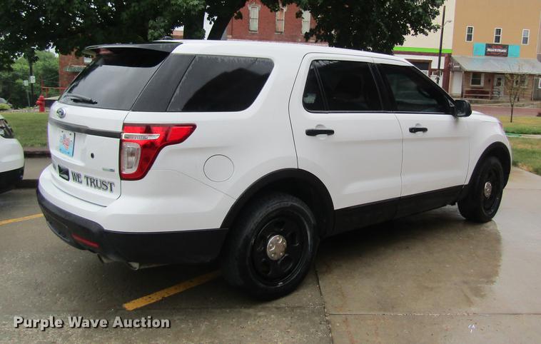 image for item DD8555 2015 Ford Explorer Police Interceptor SUV
