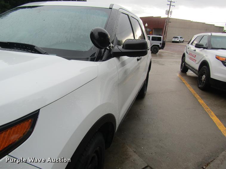 image for item DD8555 2015 Ford Explorer Police Interceptor SUV