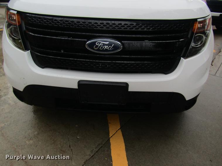 image for item DD8555 2015 Ford Explorer Police Interceptor SUV