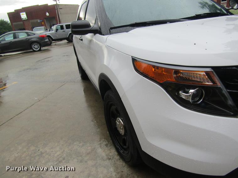 image for item DD8555 2015 Ford Explorer Police Interceptor SUV