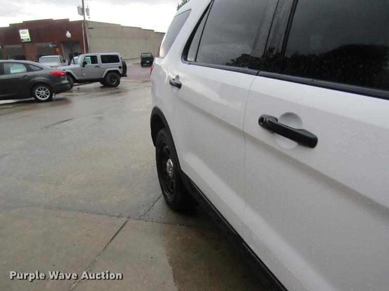image for item DD8555 2015 Ford Explorer Police Interceptor SUV
