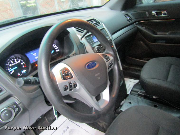 image for item DD8555 2015 Ford Explorer Police Interceptor SUV