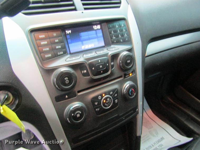 image for item DD8555 2015 Ford Explorer Police Interceptor SUV