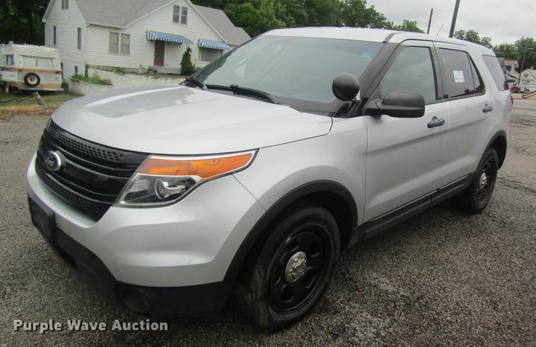 image for item DD8557 2013 Ford Explorer Police Interceptor SUV