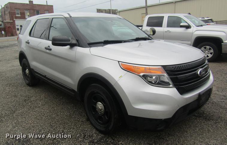 image for item DD8557 2013 Ford Explorer Police Interceptor SUV