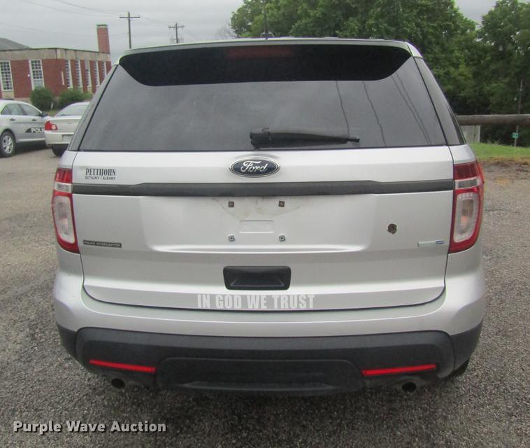 image for item DD8557 2013 Ford Explorer Police Interceptor SUV
