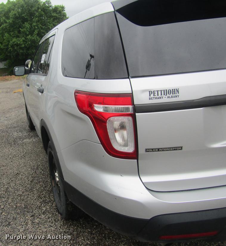 image for item DD8557 2013 Ford Explorer Police Interceptor SUV