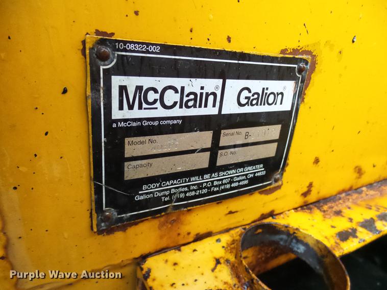 image for item DD8574 2000 International 4900 dump truck