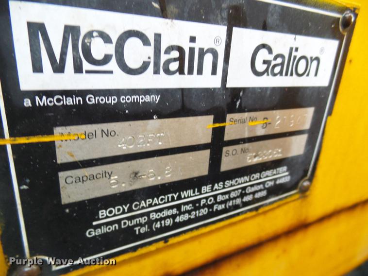 image for item DD8576 2003 International 7400 dump truck