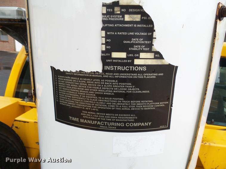 image for item DD8578 2009 Ford F550 Super Duty bucket truck