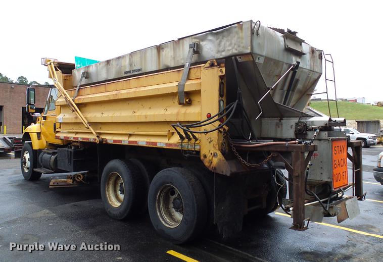 image for item DD8580 2002 International 7400 dump truck