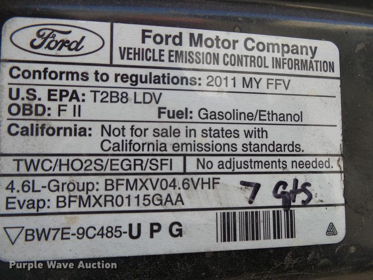 image for item DE3641 2011 Ford Crown Victoria Police Interceptor