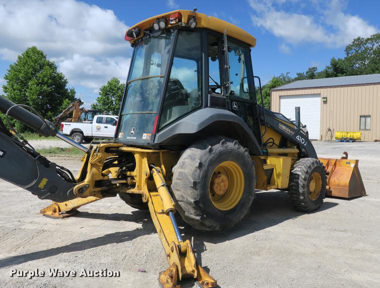 image for item DE3742 2008 John Deere 410J backhoe