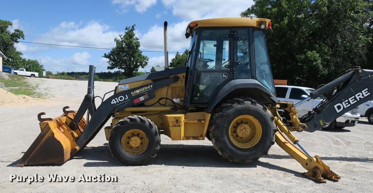 image for item DE3742 2008 John Deere 410J backhoe