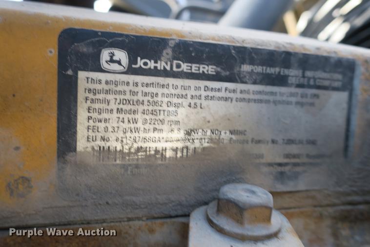 image for item DE3742 2008 John Deere 410J backhoe