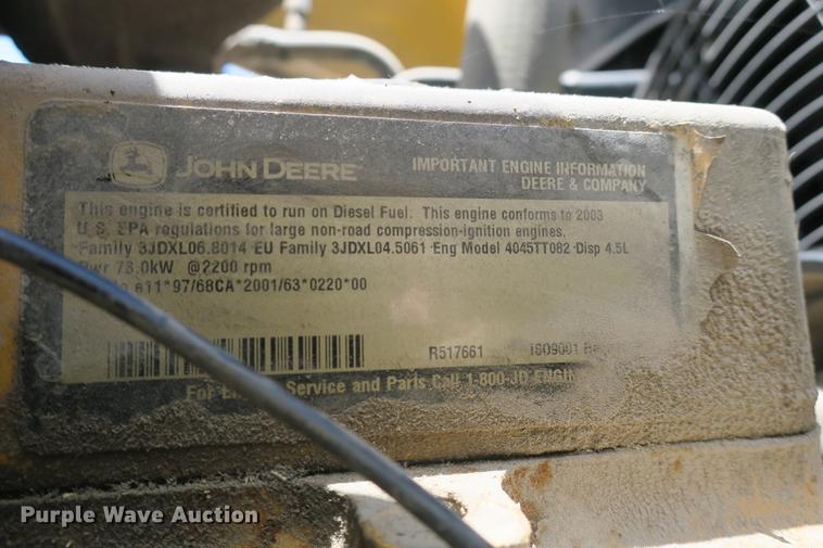image for item DE3743 2003 John Deere 410G backhoe