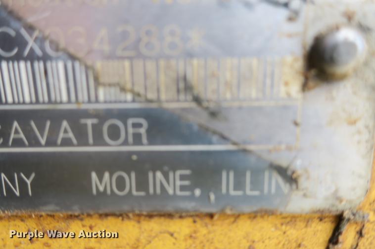 image for item DE3744 2004 John Deere 120C excavator